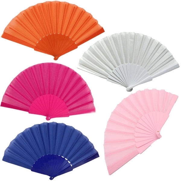 Plastic Folding Hand Fan 3