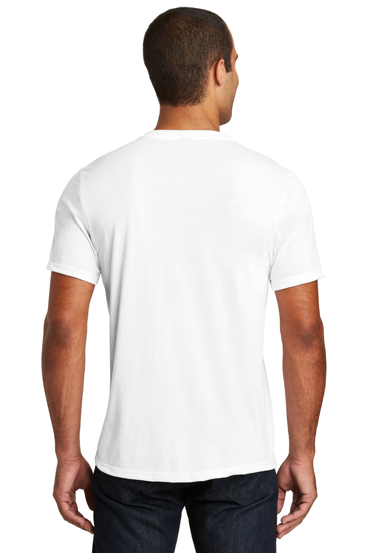 District Perfect Tri V-Neck Tee. DT1350 2