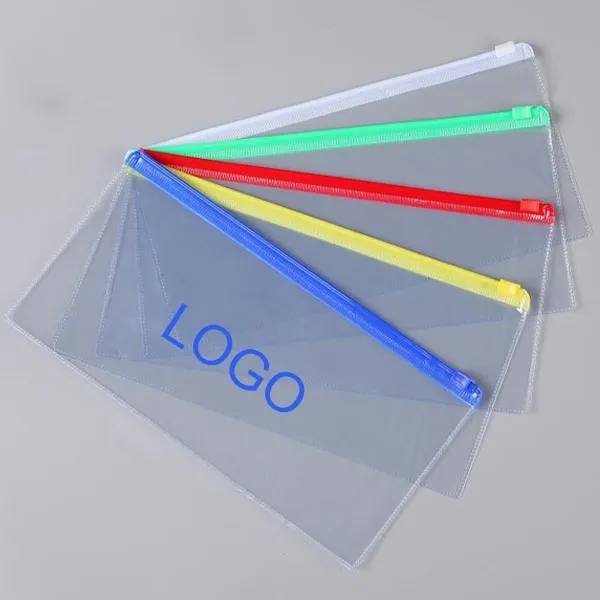 Clear PVC Pencil Case with Zipper 6
