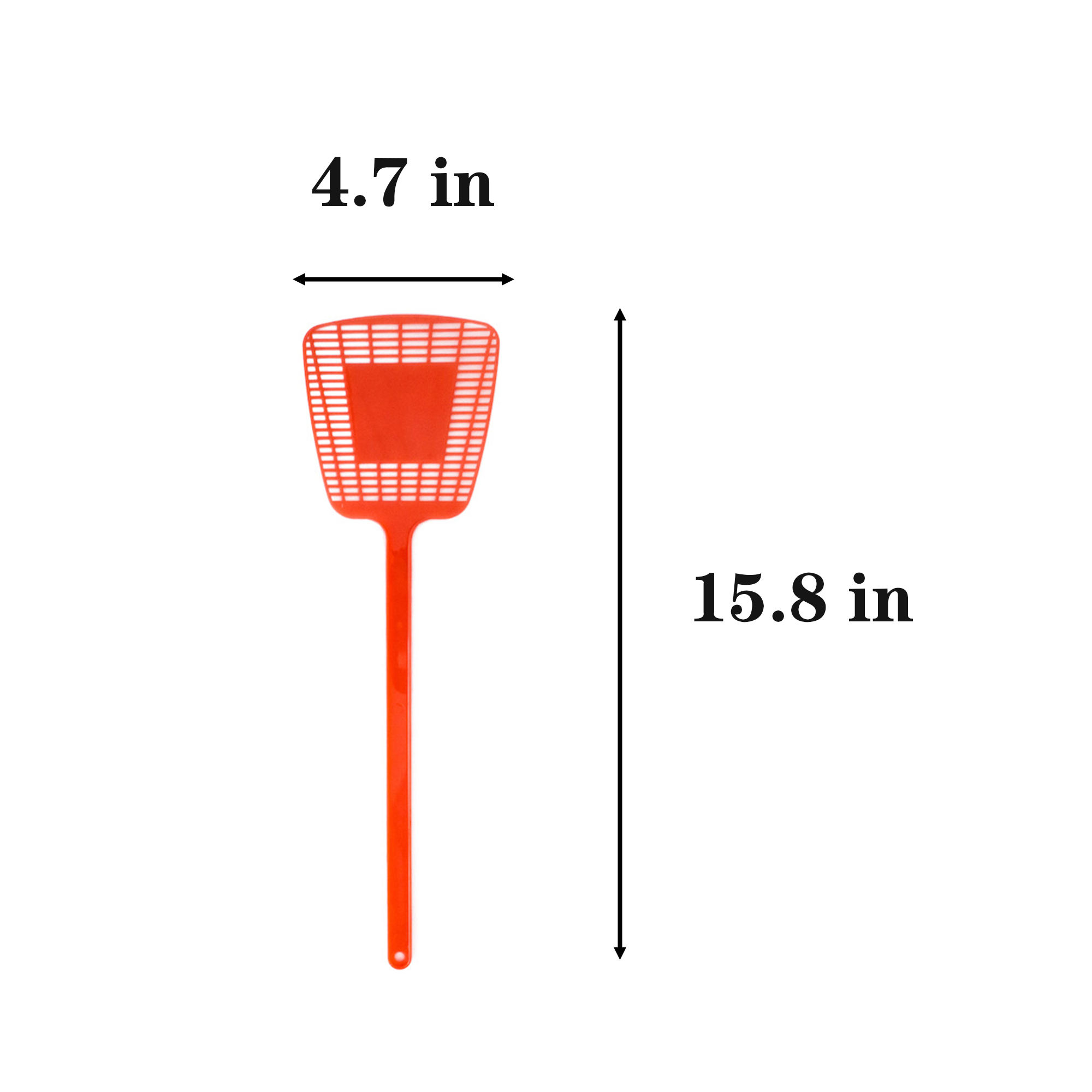 Plastic Lightweight Long Handled Fly Swatter 3