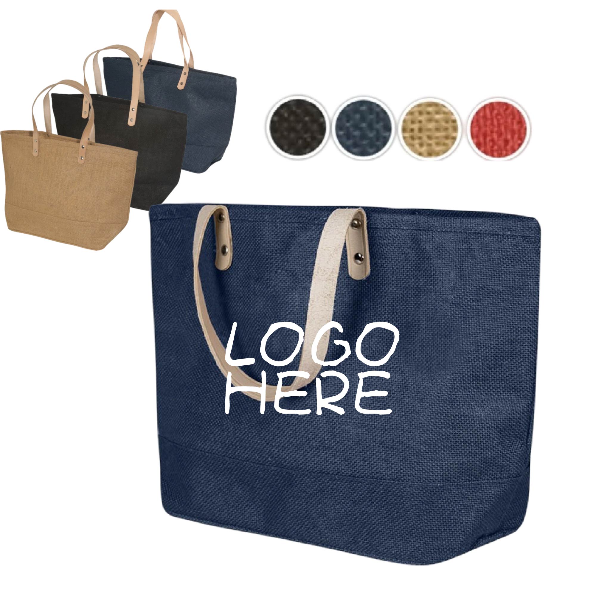 Prime Line Jute Tote Bag 1