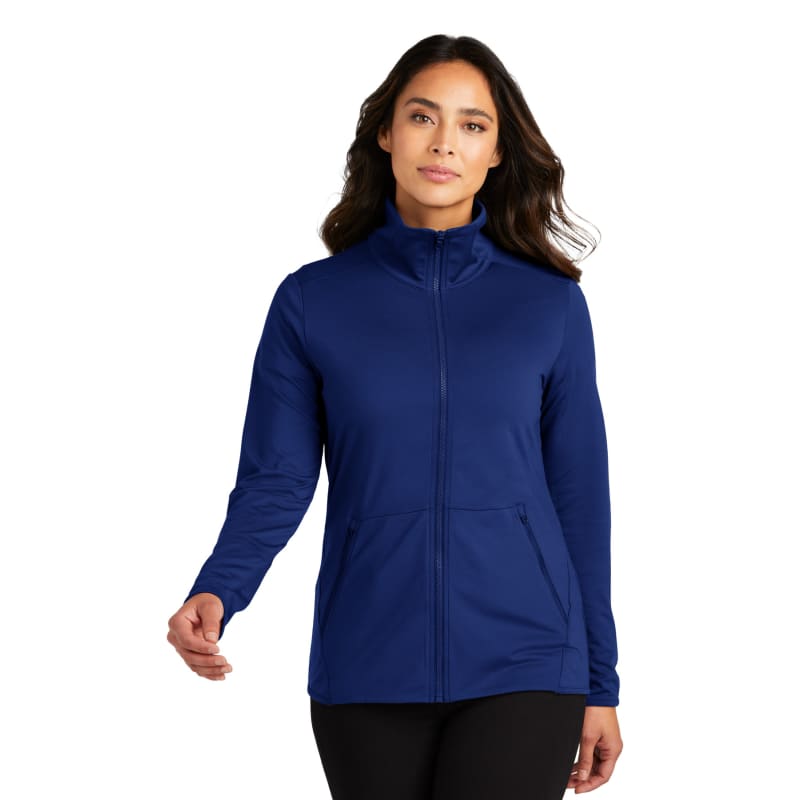 Port Authority Women's Accord Stretch Fleece Full-Zip 3