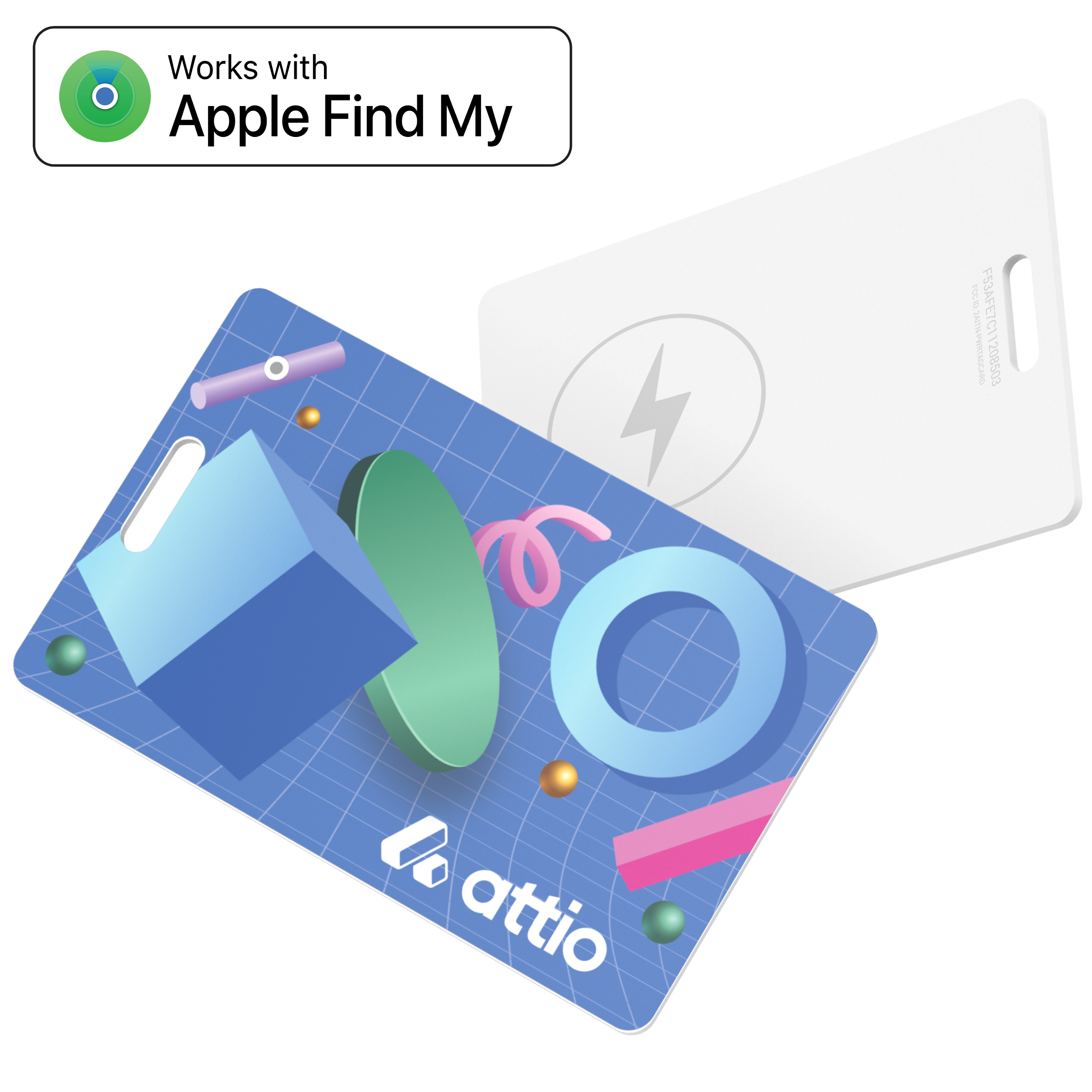 PowerTag Card: Ultra Thin Bluetooth Tracker with Apple Find My and Google's Find Hub 3