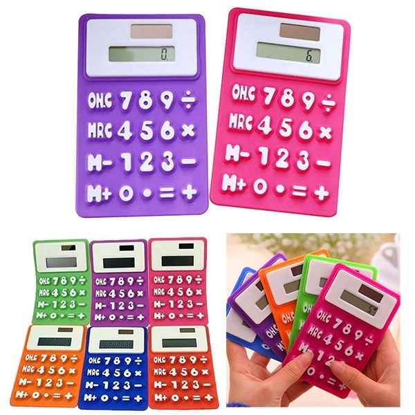 Foldable Silicone Calculator 2