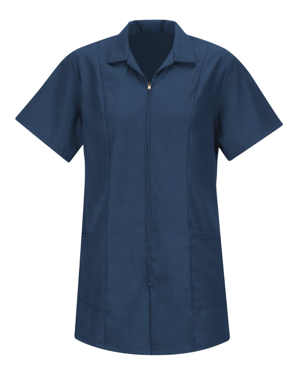 Women's Zip Front Smock