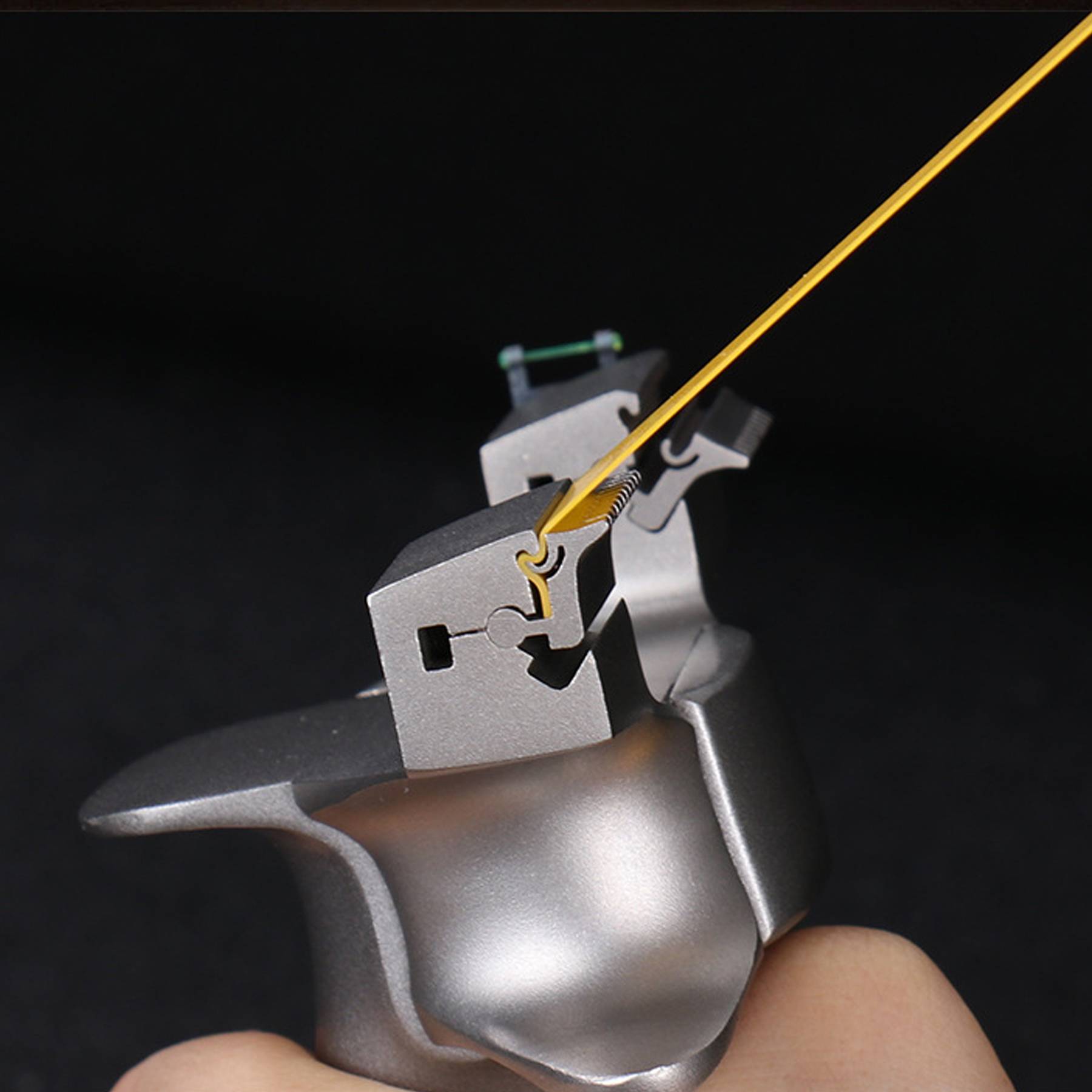 Stainless Steel Bow Head Slingshot 6