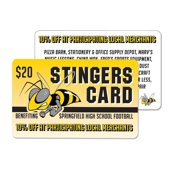 I.D. Membership Card - Card Stock 2