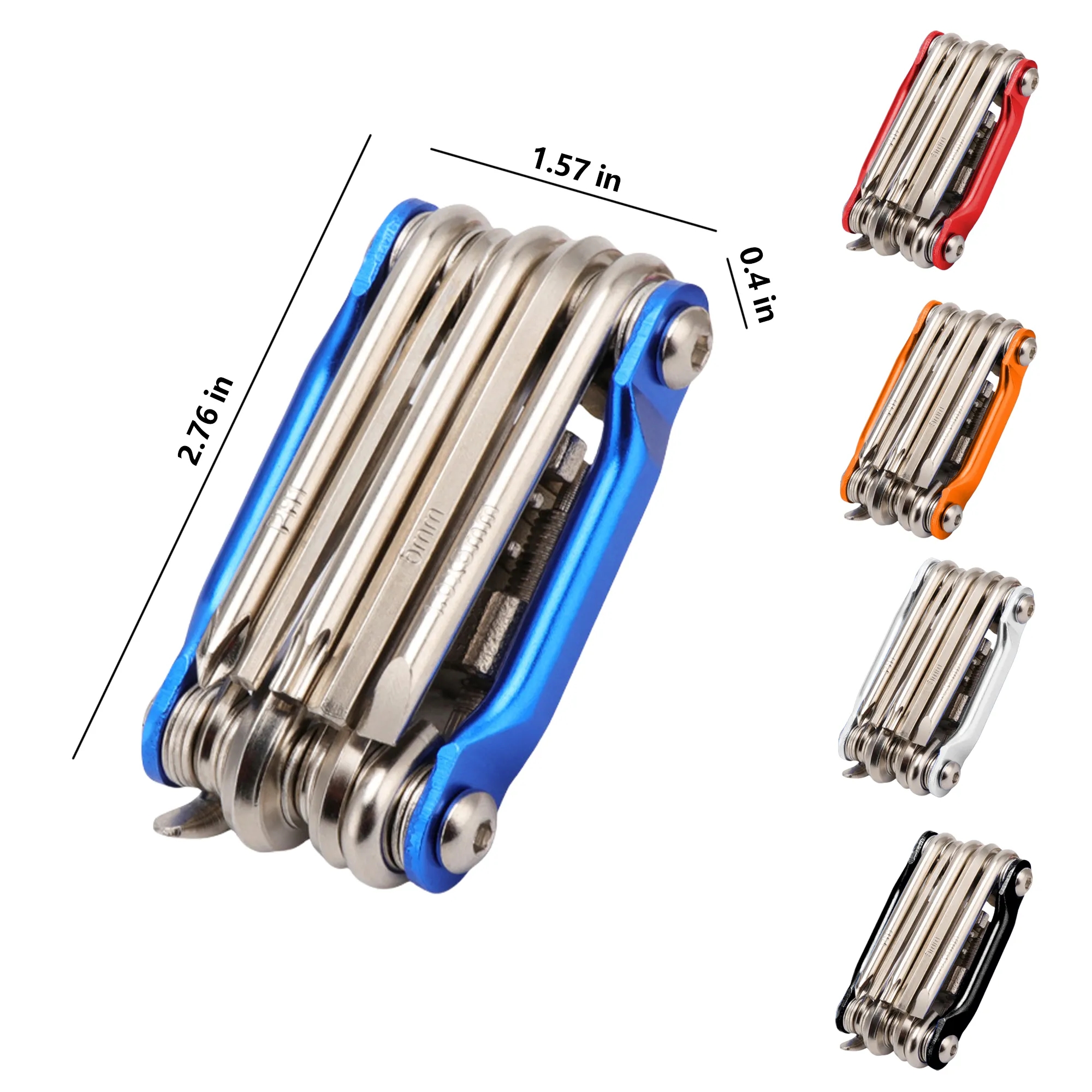 10-in-1 Portable Bike Repair Tool 4