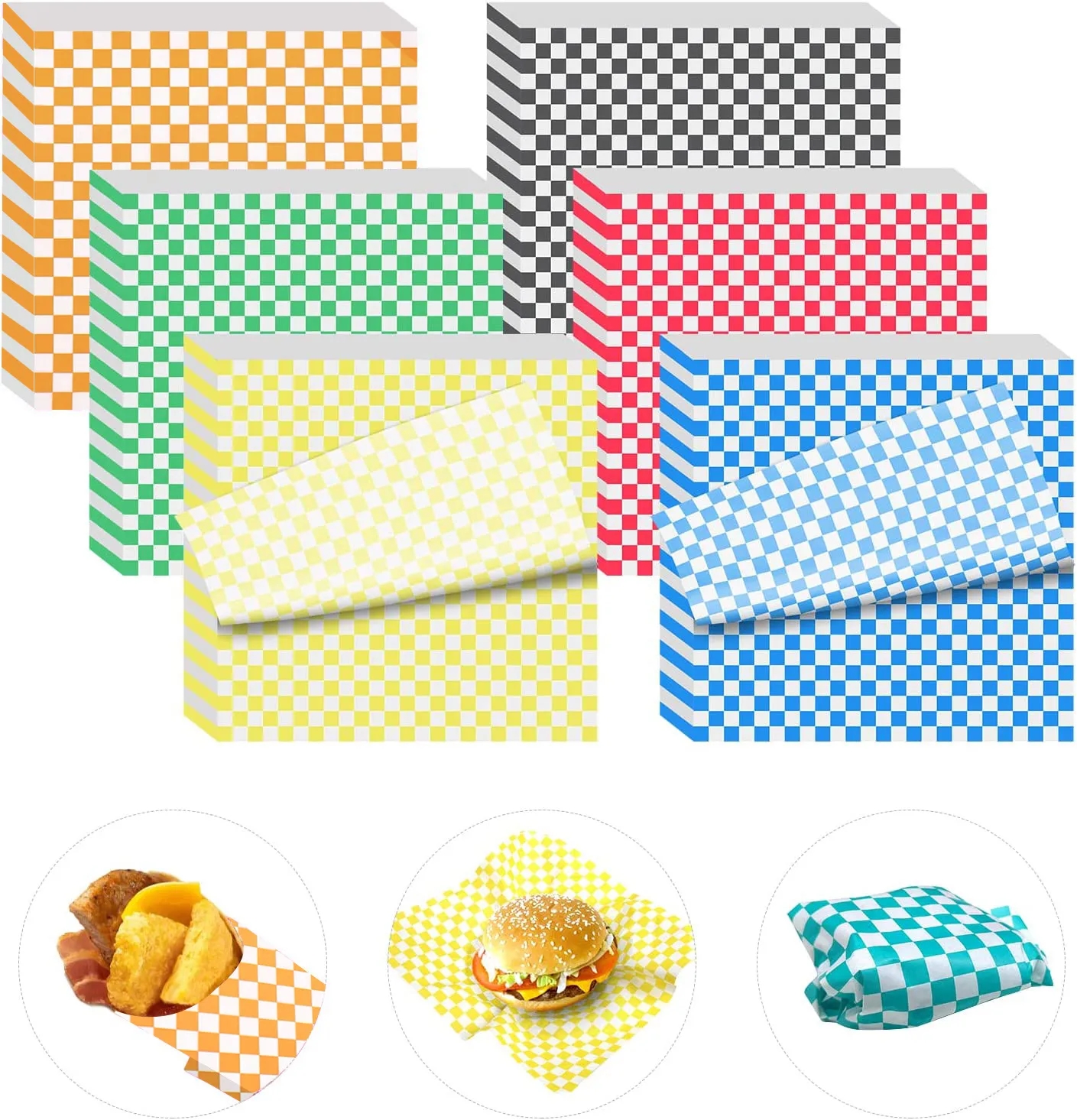 12x12 inch Paper Sandwich Liners 1