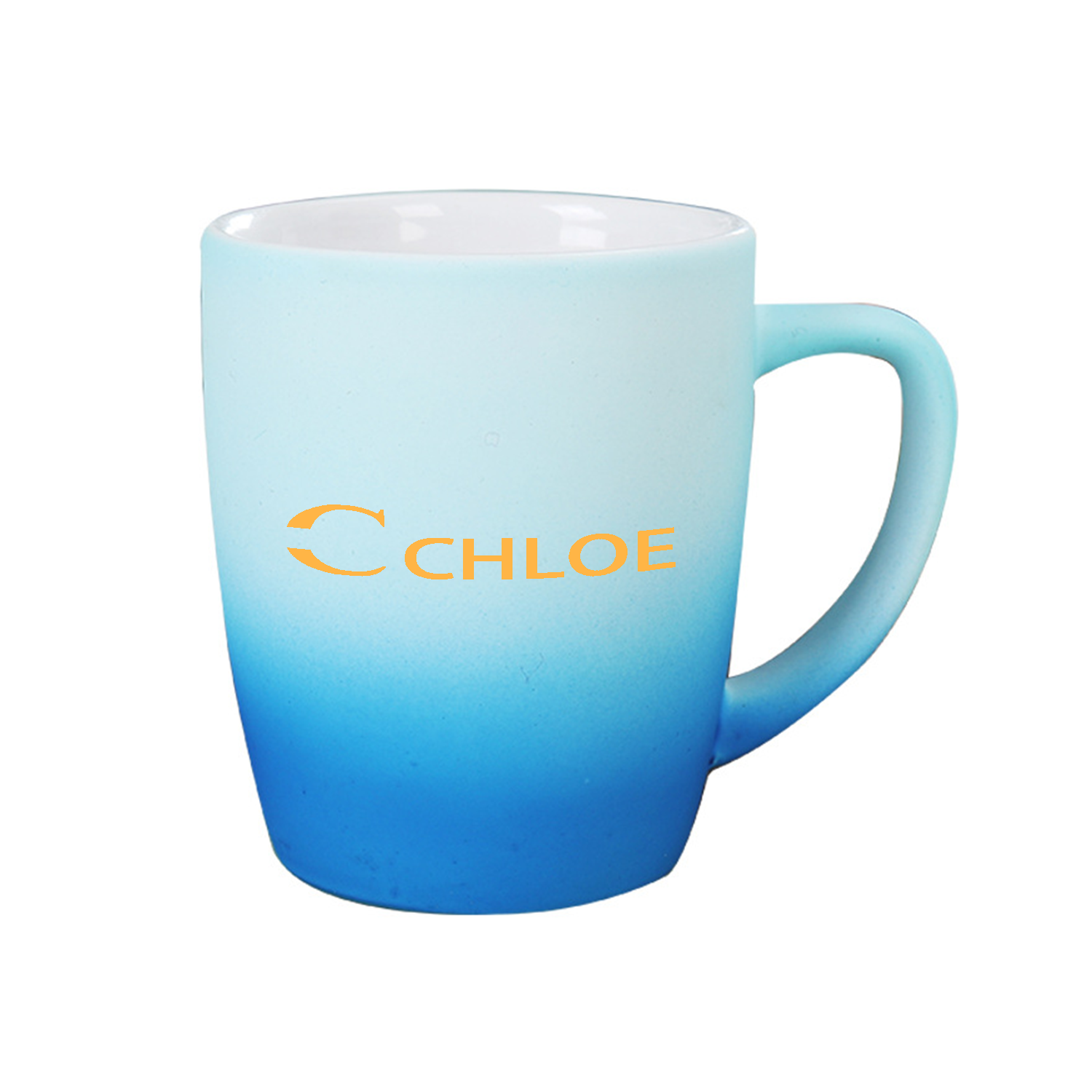 13oz Ombre Ceramic Mug w/ Handle for Office 2