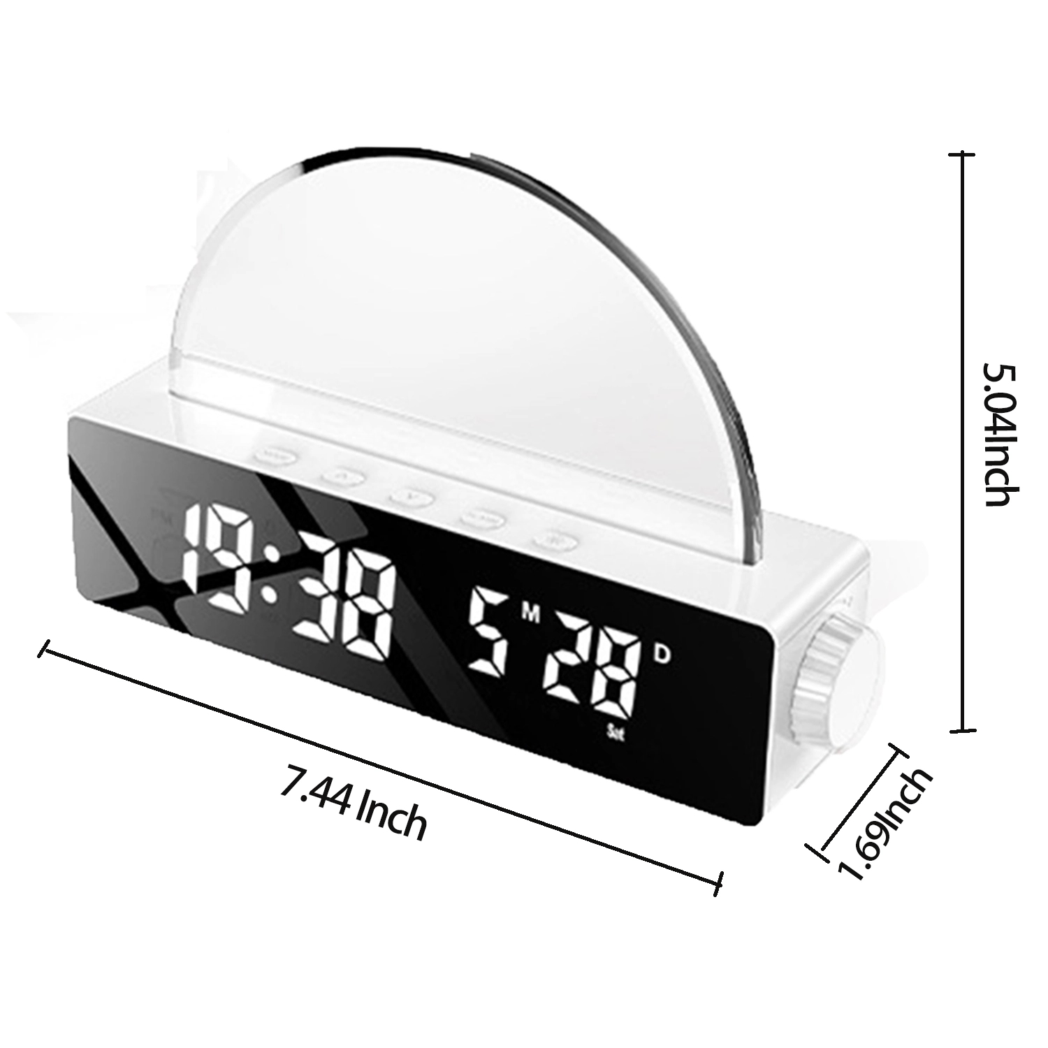 Led Sunrise Alarm Clock 4
