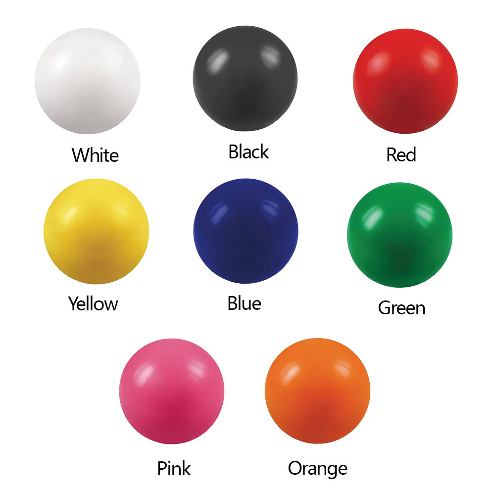 Promotional Solid Color Round Stress Ball 10