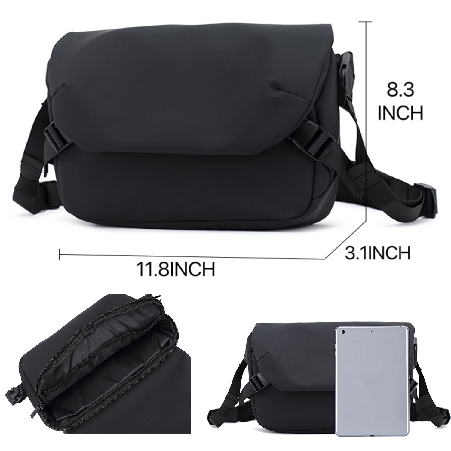 Oxford Men's Casual Shoulder Bag 4