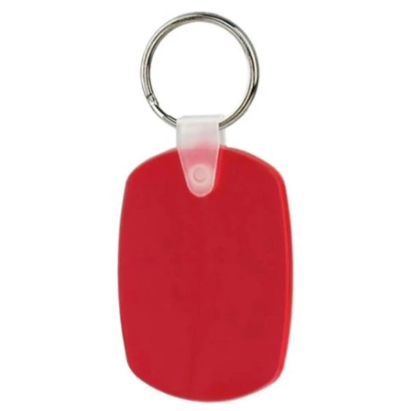 Custom Oval Soft Key Tag 6