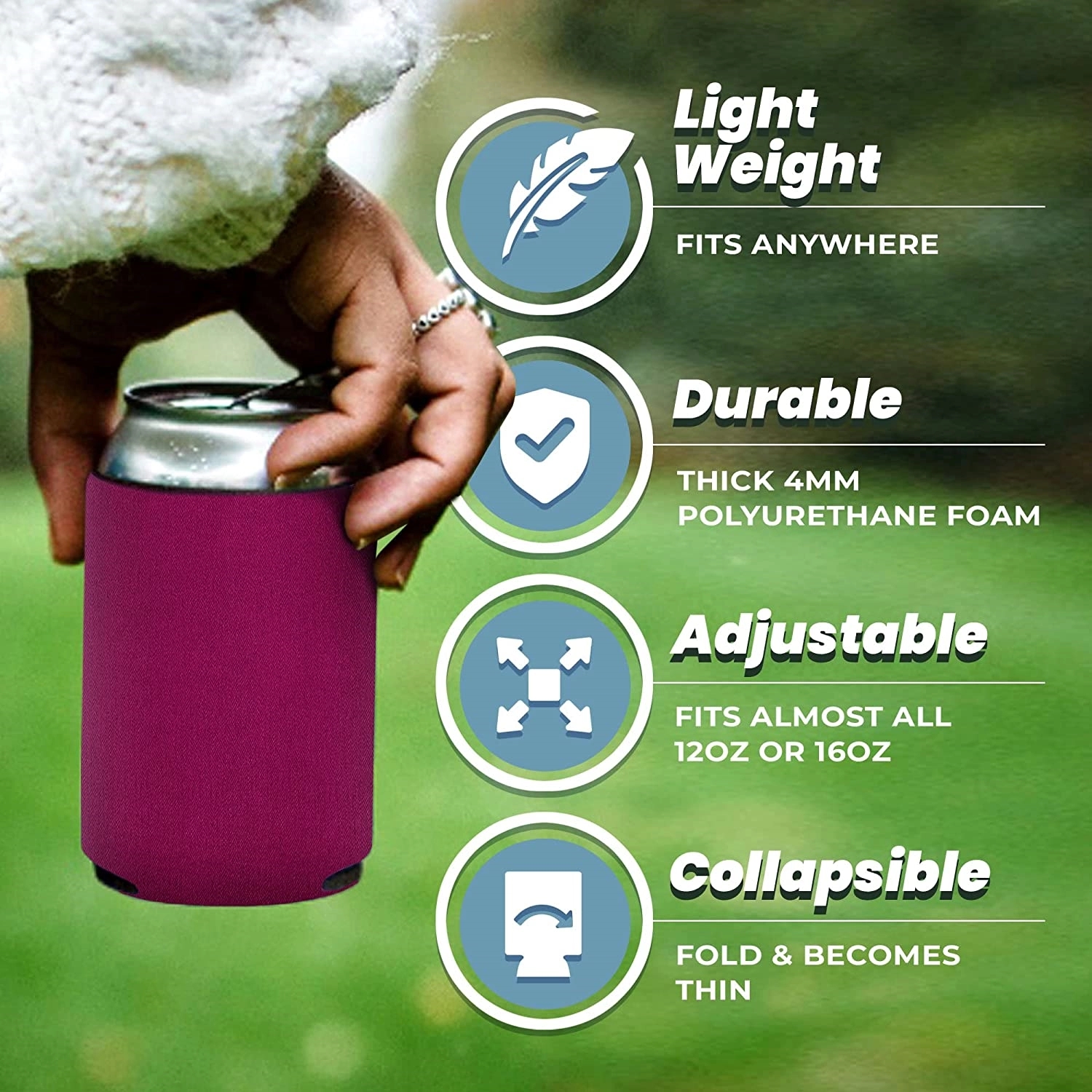 Neoprene Can Cooler Holder 9