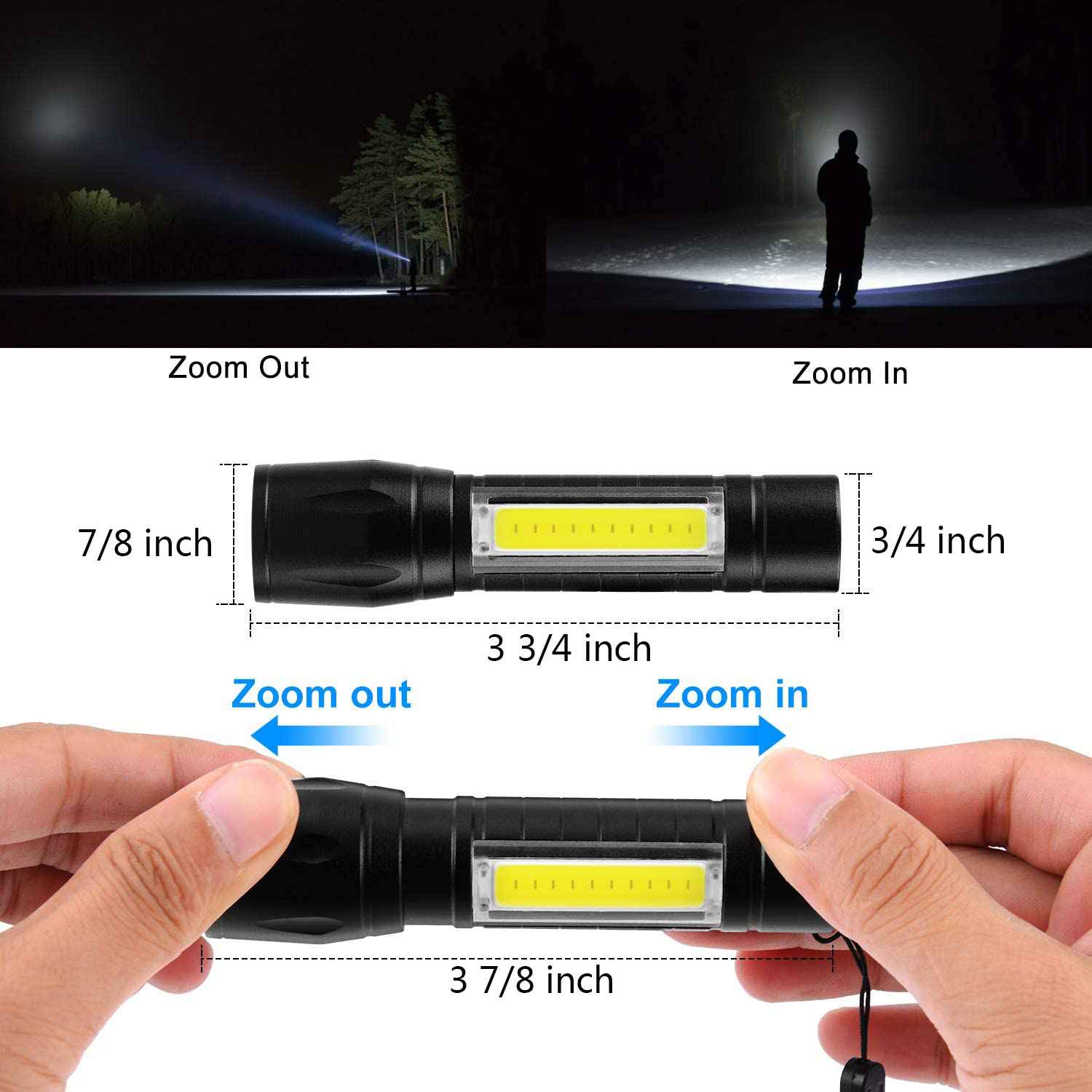 LED Side Light Flashlight 3