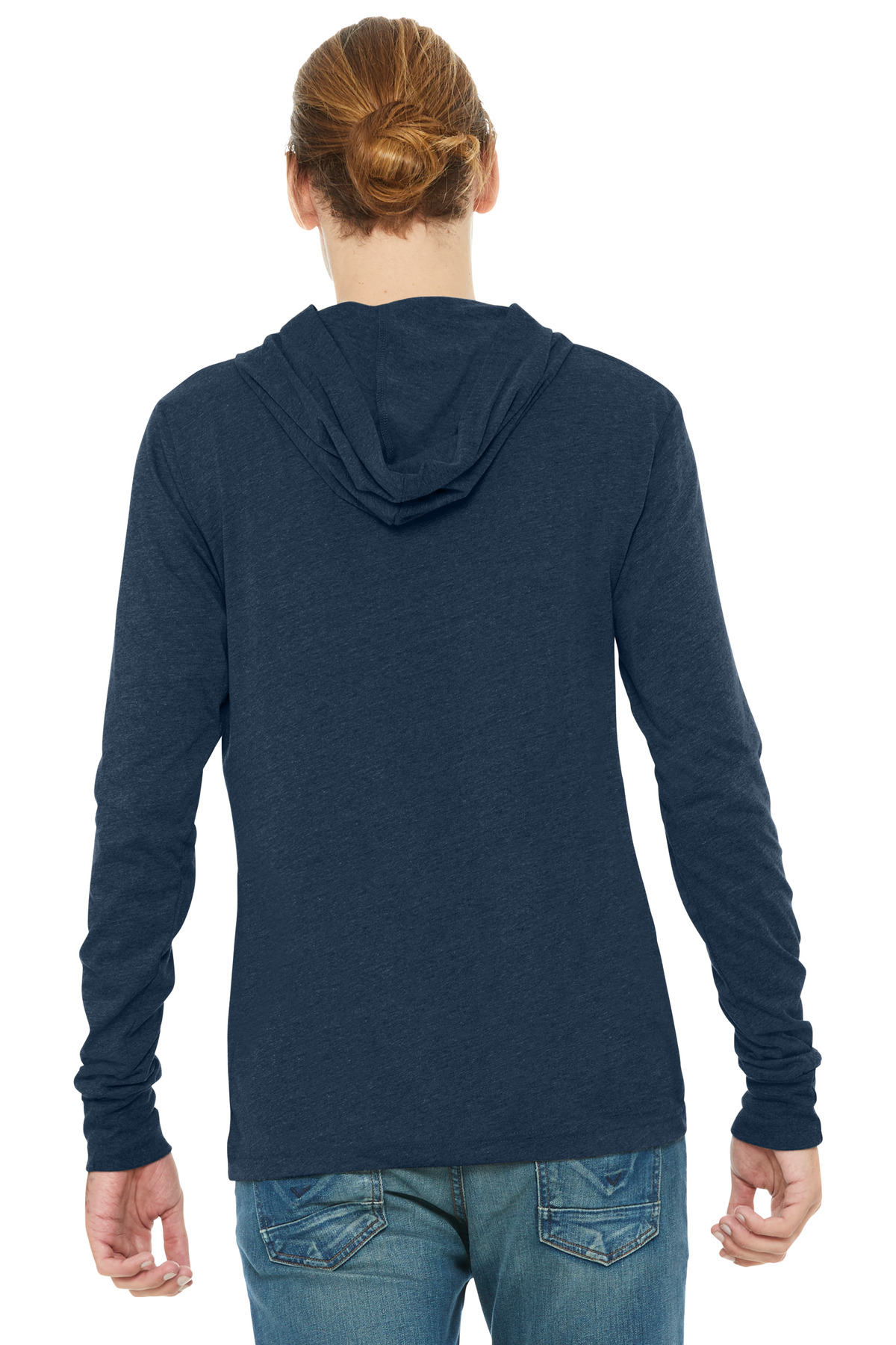 BELLA+CANVAS Unisex Jersey Long Sleeve Hoodie. BC3512 30
