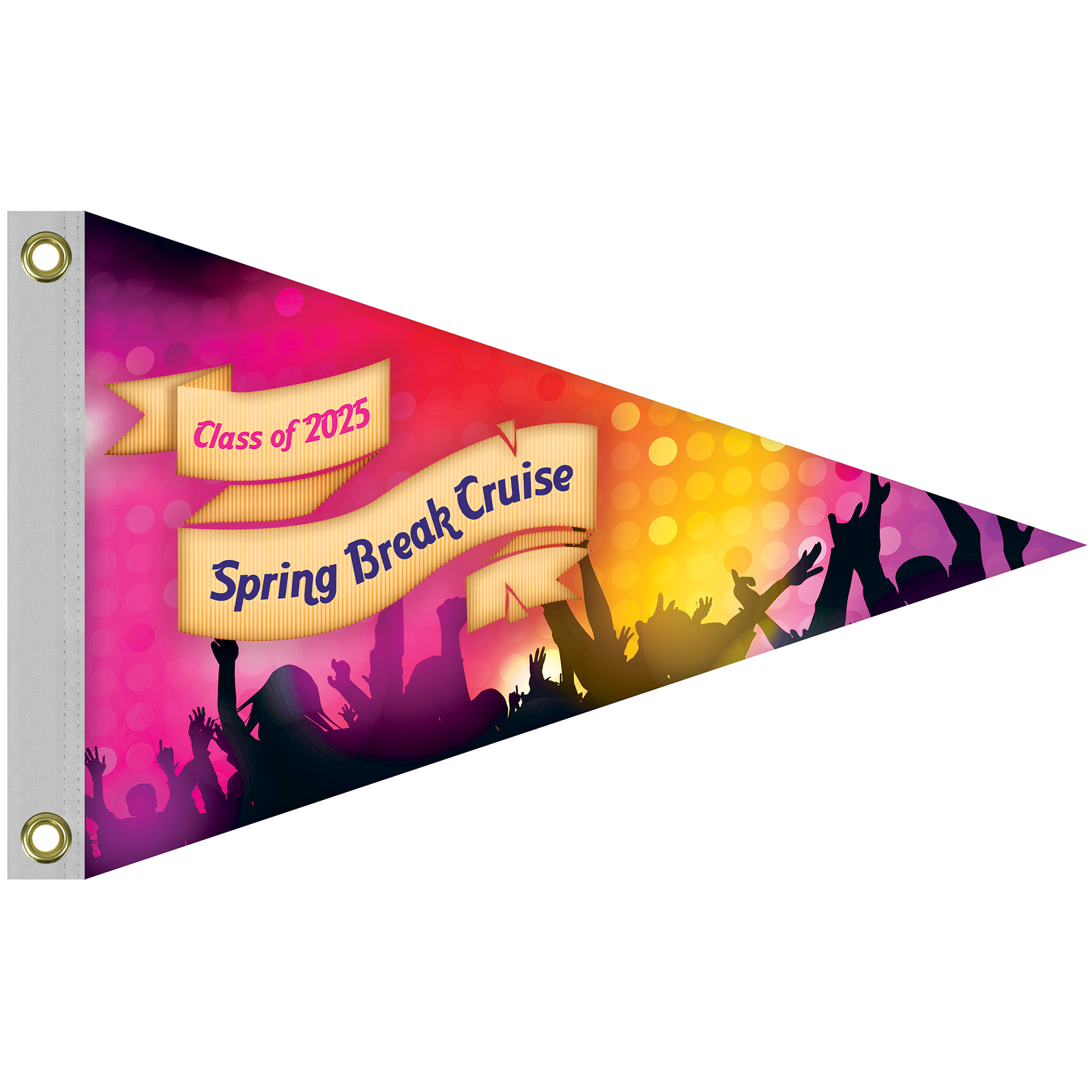 Double Sided Knitted Polyester Pennant Boat Flag (16"x24") 1