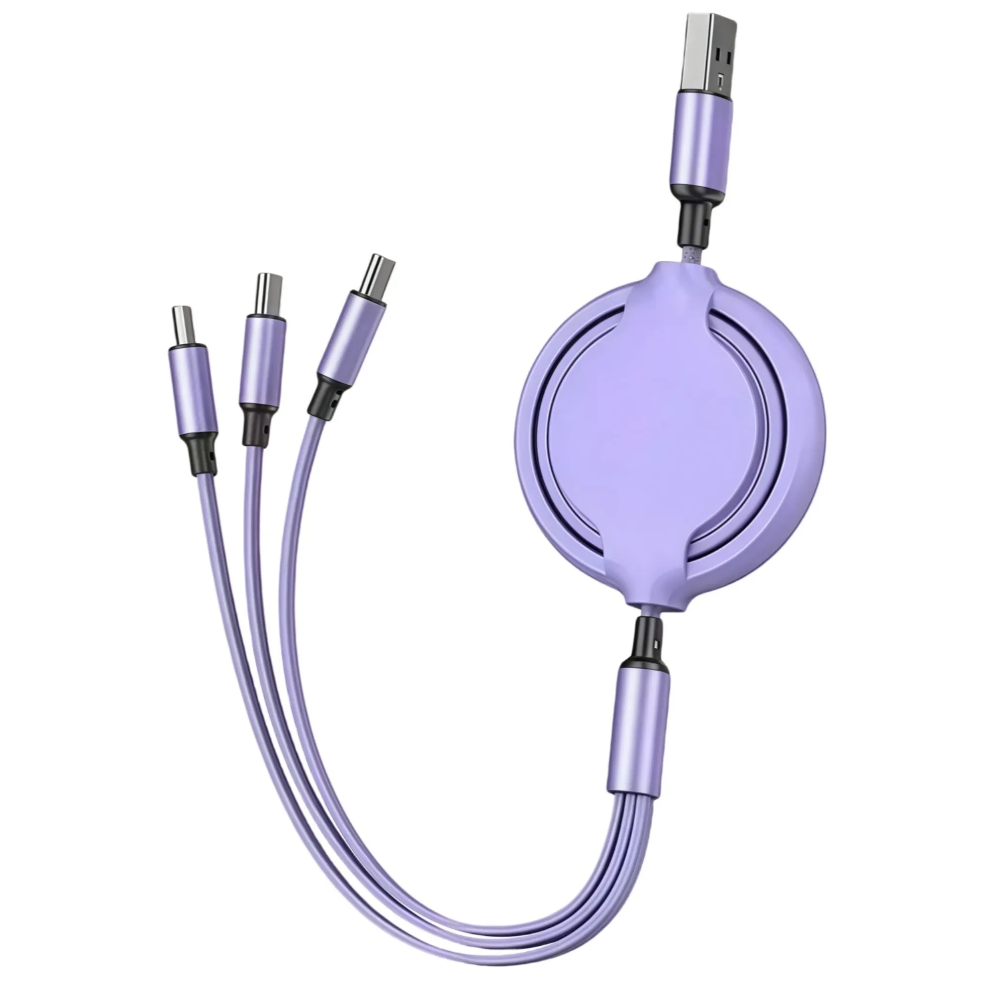 3 in 1 Retractable Multi Charging Cable 3