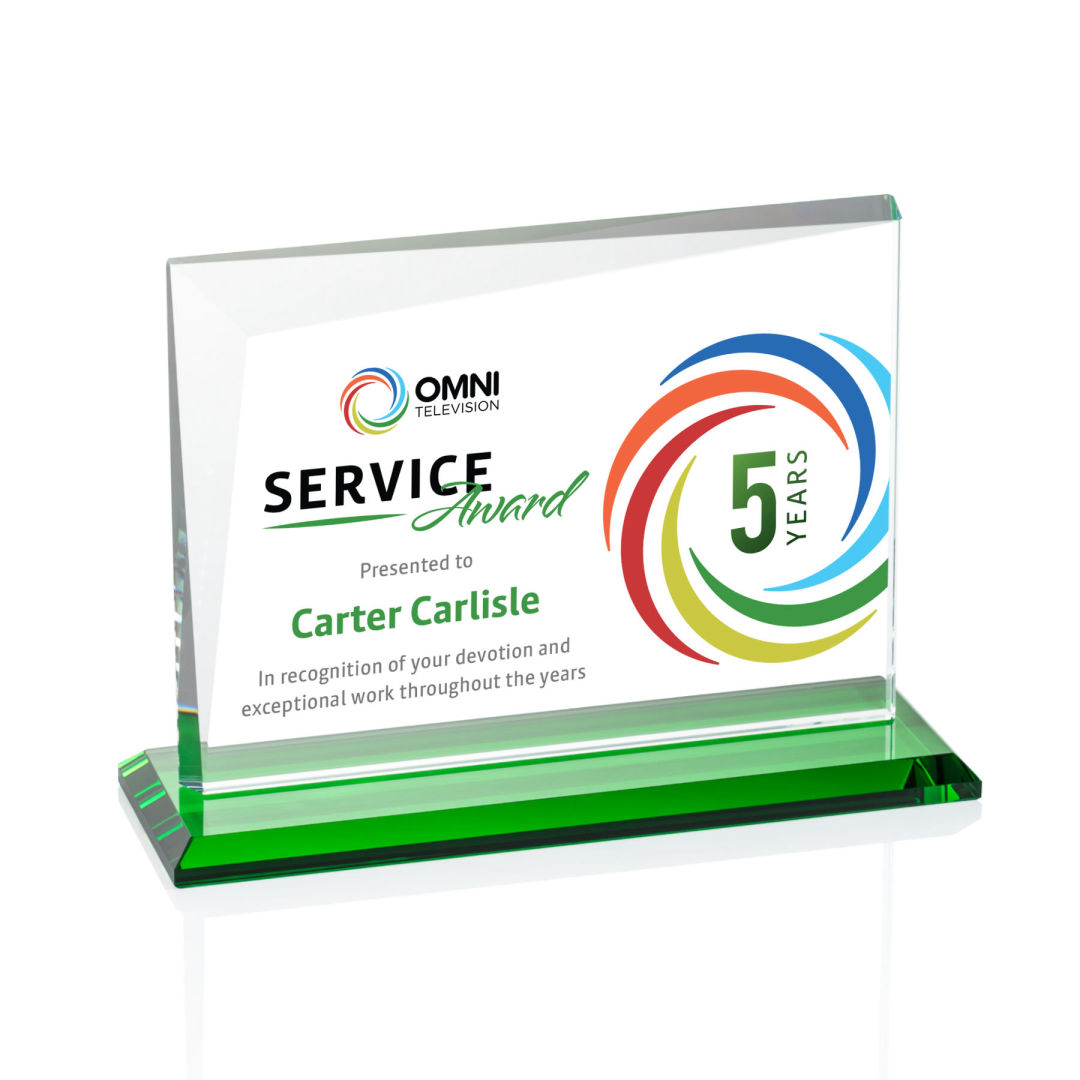 Mirela VividPrint™ Award - Green 7