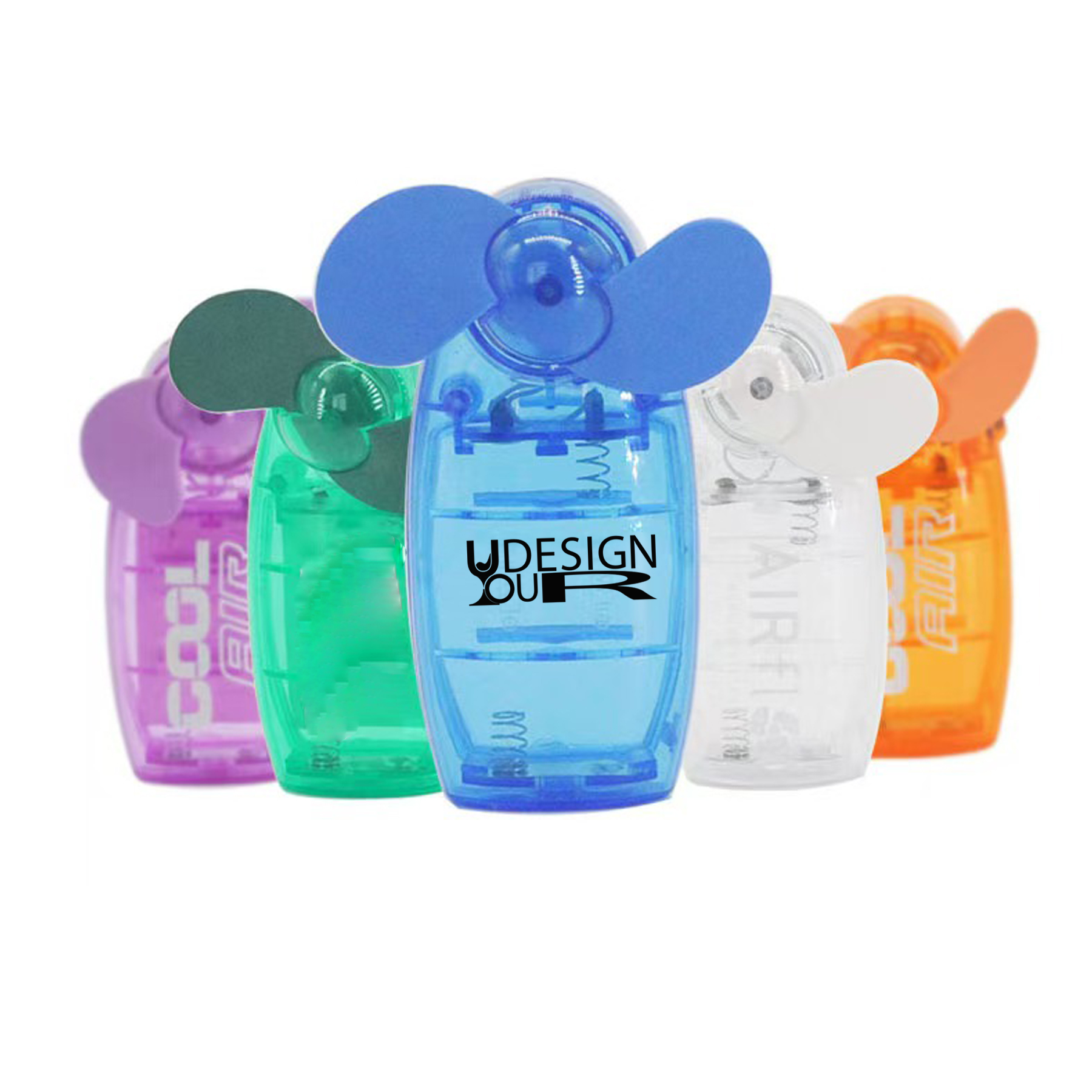 Small Battery Operated Pocket Handle Fan 2