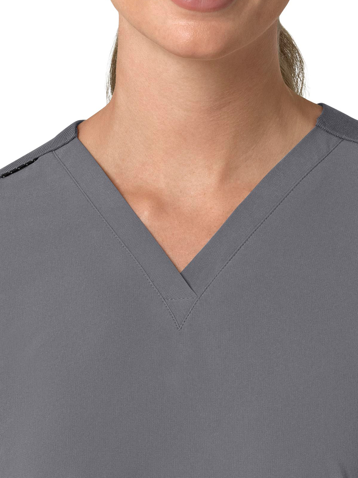 Carhartt Scrubs - Force Cross-Flex - Women's Three-Pocket Flex Panel V-Neck Top 42