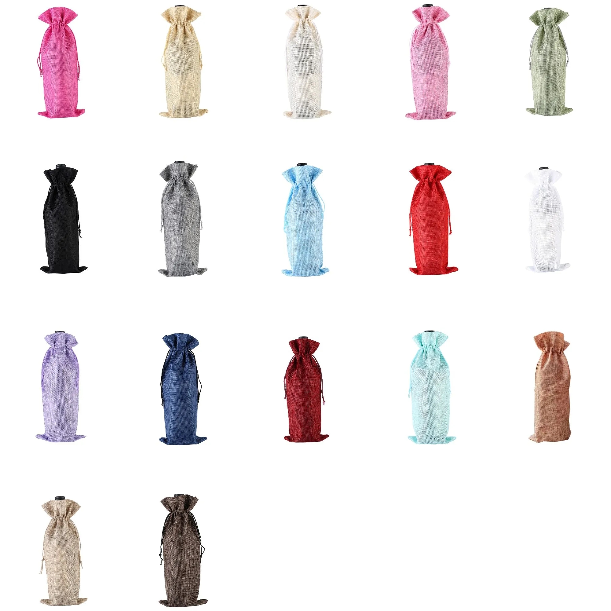 Drawstring Rag Wine Packaging Bag 2