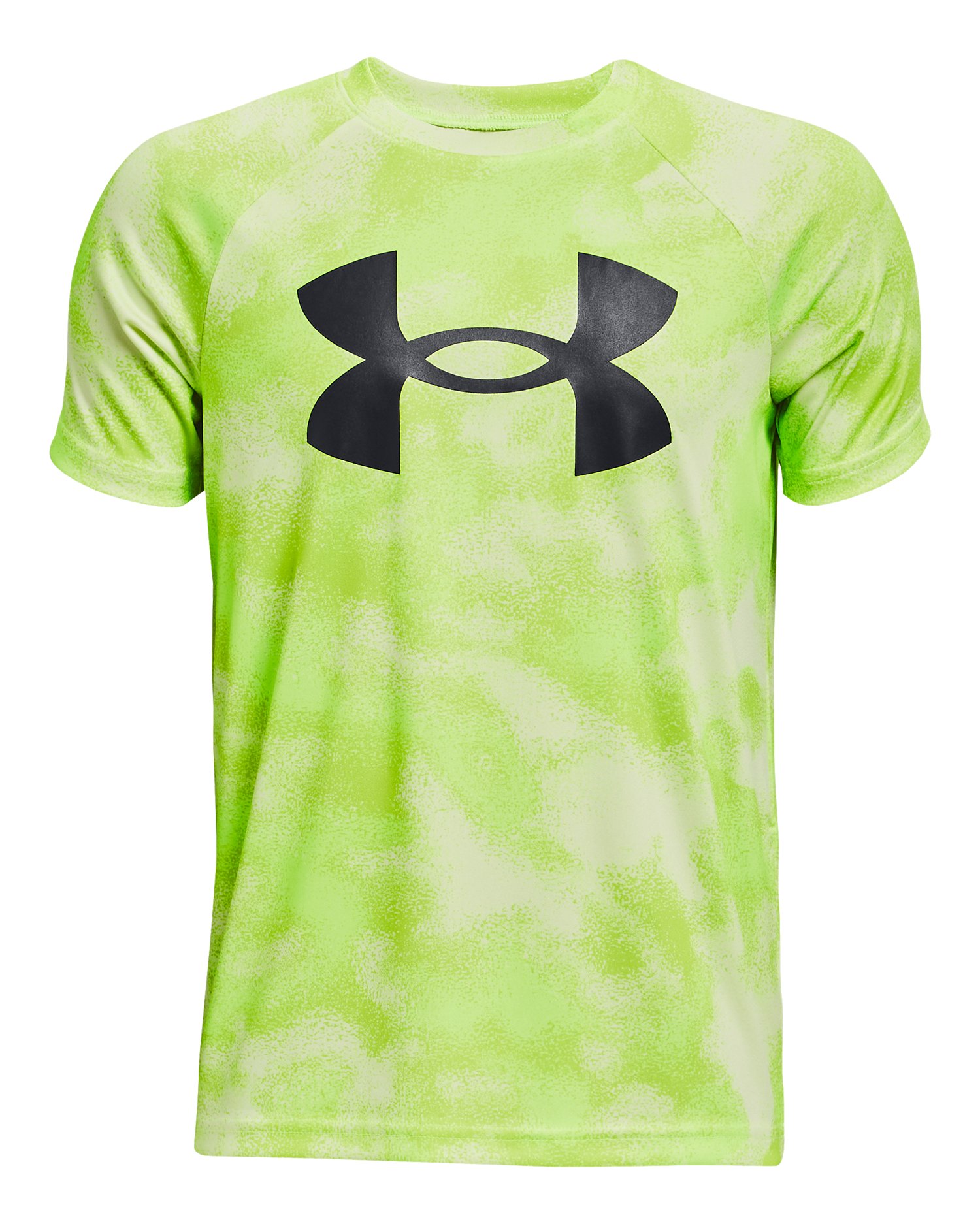UA Tech Big Logo Printed Boys' Short Sleeve 43