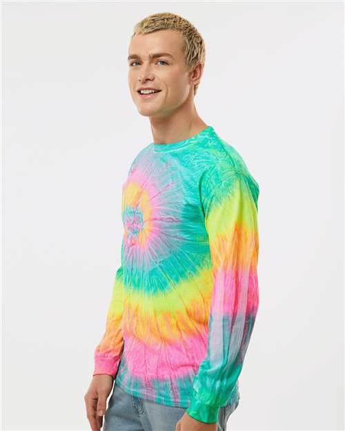 Unisex Tie-Dyed Long Sleeve T-Shirt - 2000 58