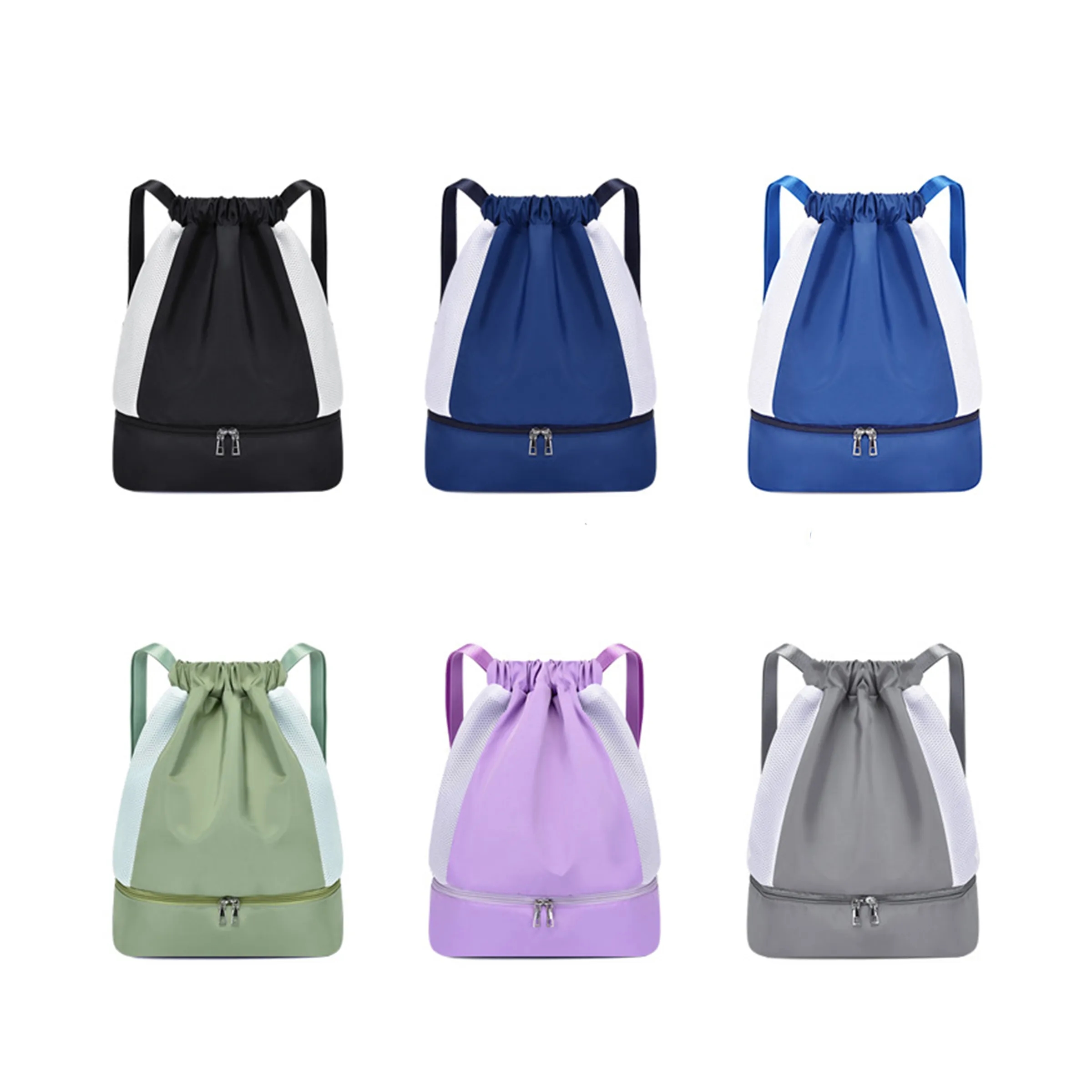 Oxford Fabric Drawstring Backpack for Outdoor and Sports 2