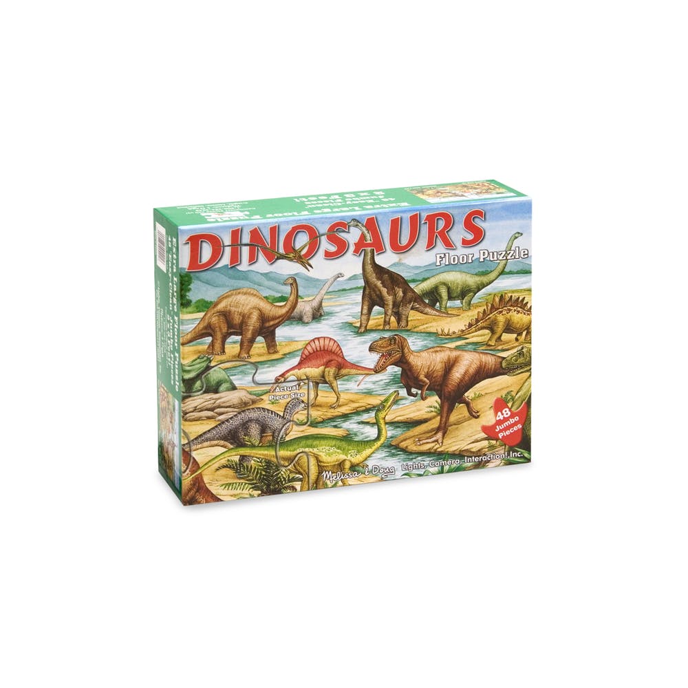 Melissa & Doug Floor Puzzles - Dinosaurs 48 pieces Ages 4+