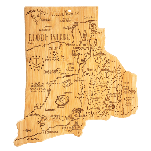 U.S. Destination Bamboo Cutting and Serving Boards 1027