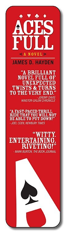 Plastic Bookmark - 1.25x5 Laminated Rectangle Shape - 30 pt. 2