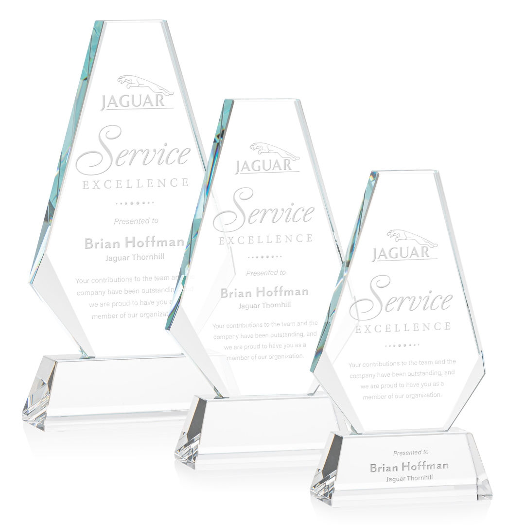 Kingsley Award on Newhaven Base - Clear