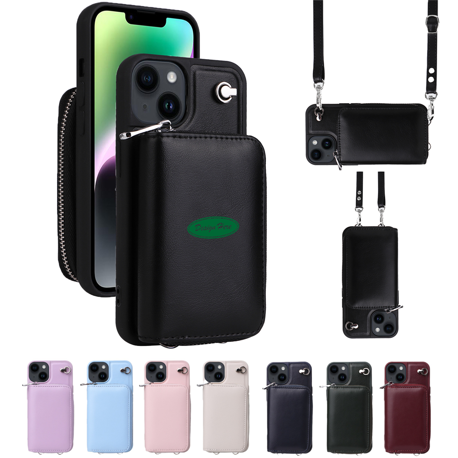 PU Phone Case Bag with Wallet Function 2