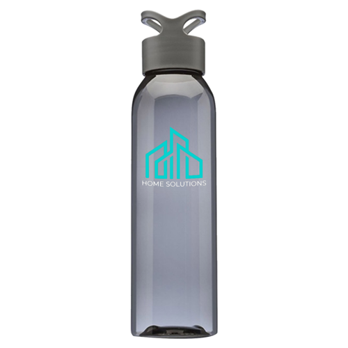 Plastic Gym Water Bottles - Carrying Loop Cap, 22 oz. 10