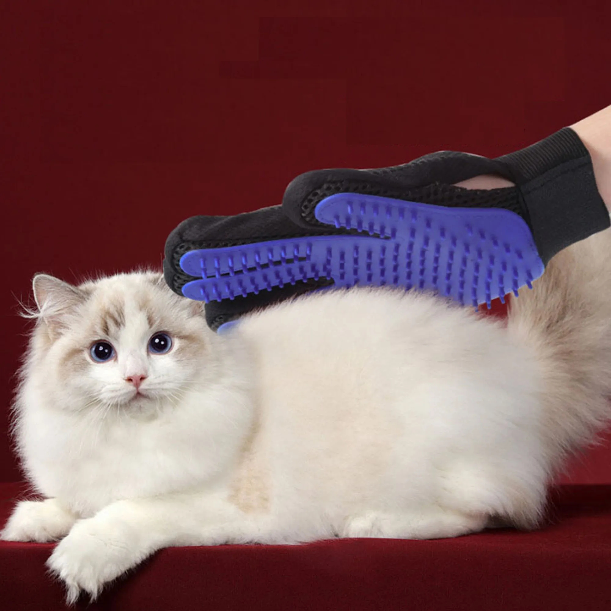Rubber Cat Grooming Glove (single) 3
