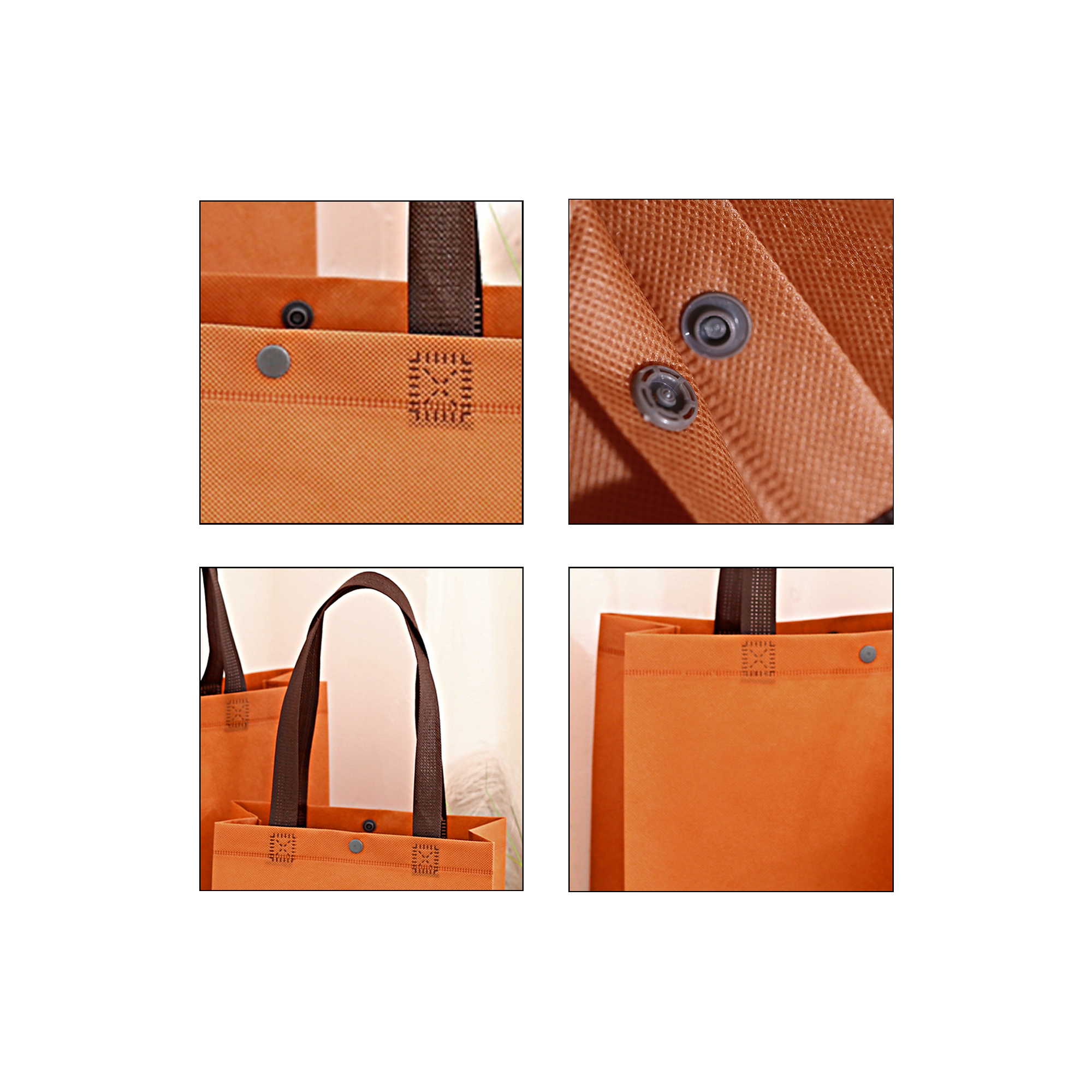 Lanyard-Attached Portable Non-Woven Bag 2