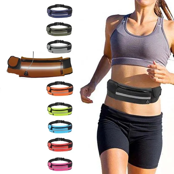 Music Note Pattern Waterproof Waist Pack 13