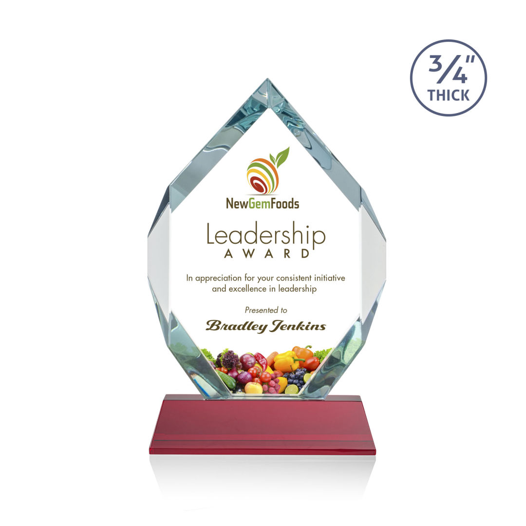 Royal Diamond VividPrint™ Award on Newhaven - Red 2