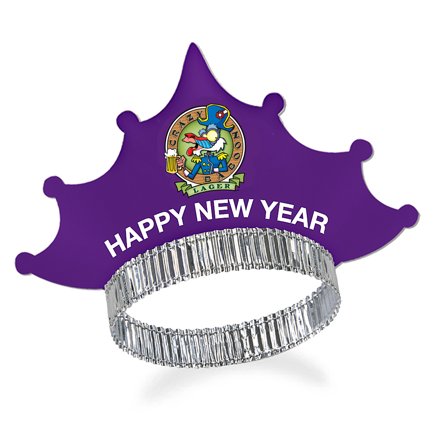 Custom Shaped Paper Tiara w/ Custom Imprint