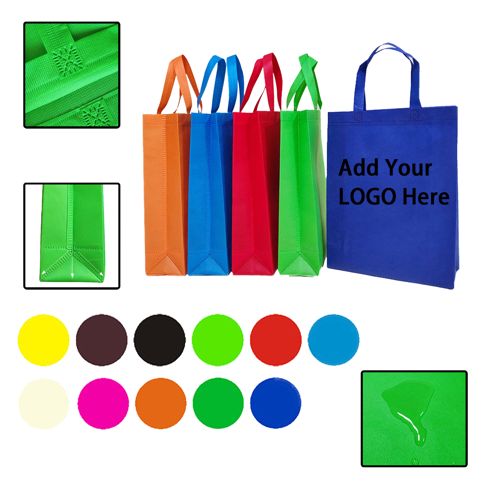 Heavy-Duty Non-Woven Fabric Shopping Tote Bag 2