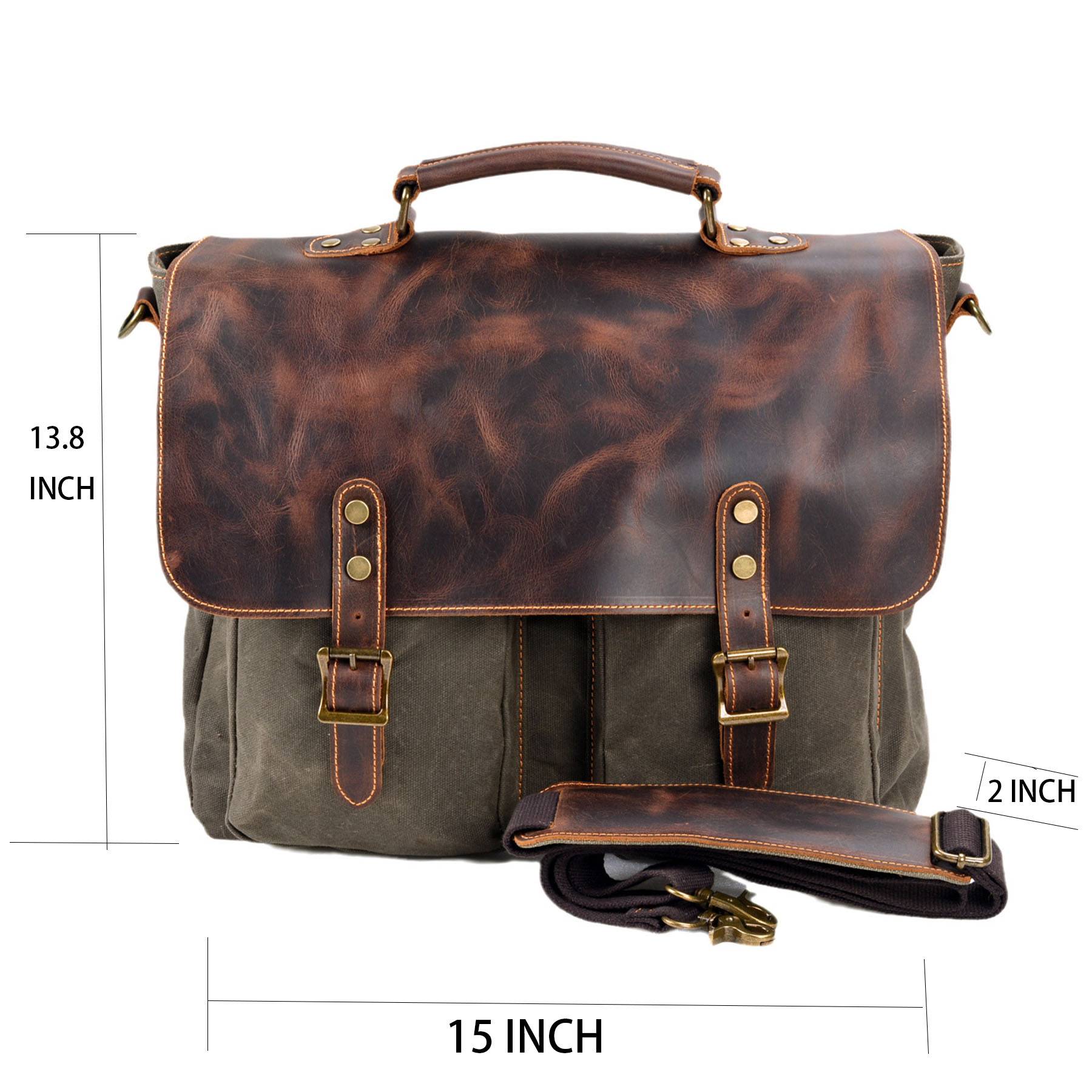 Genuine Leather multicolor Messenger Bag 5