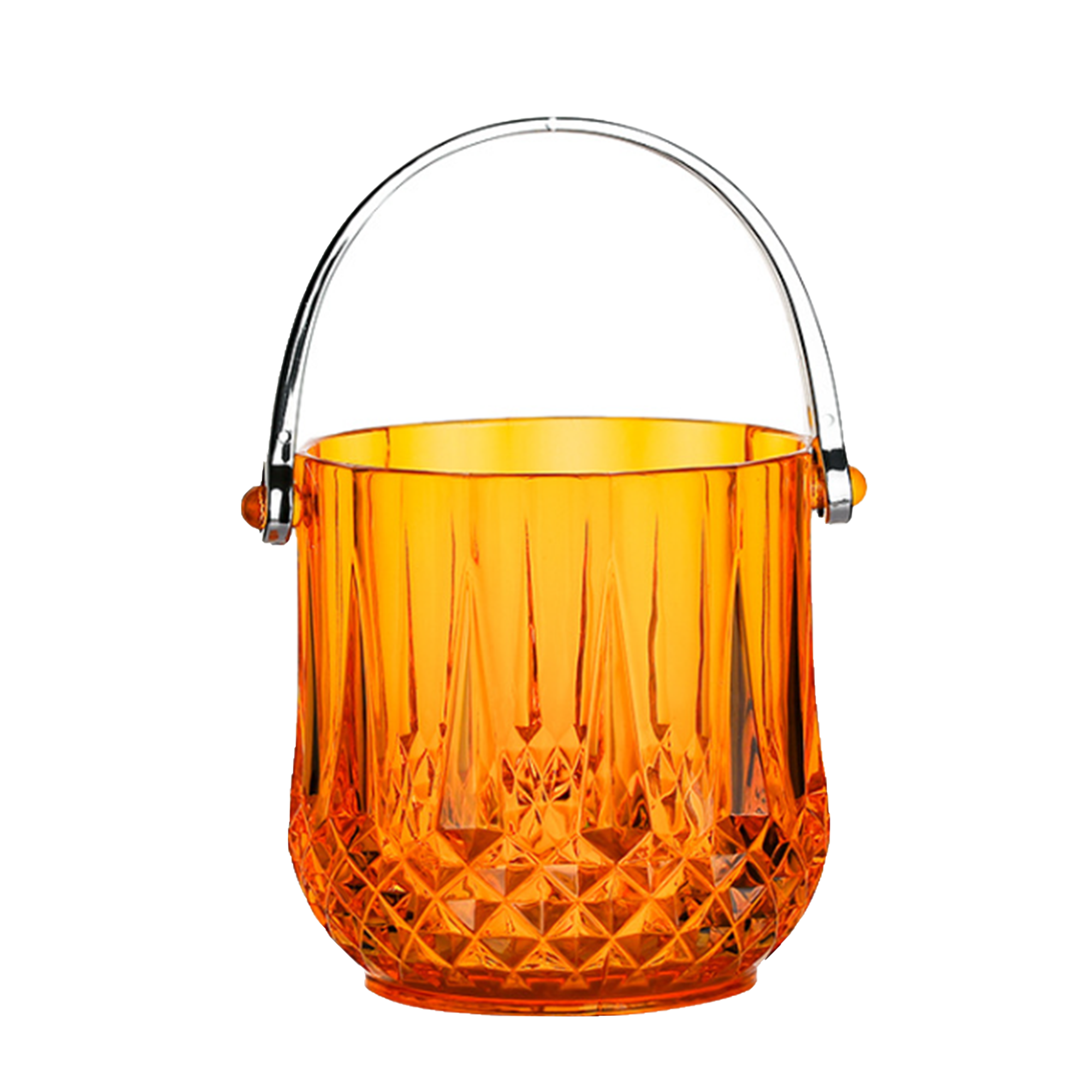 Acrylic-Handled Plastic Ice Bucket 2