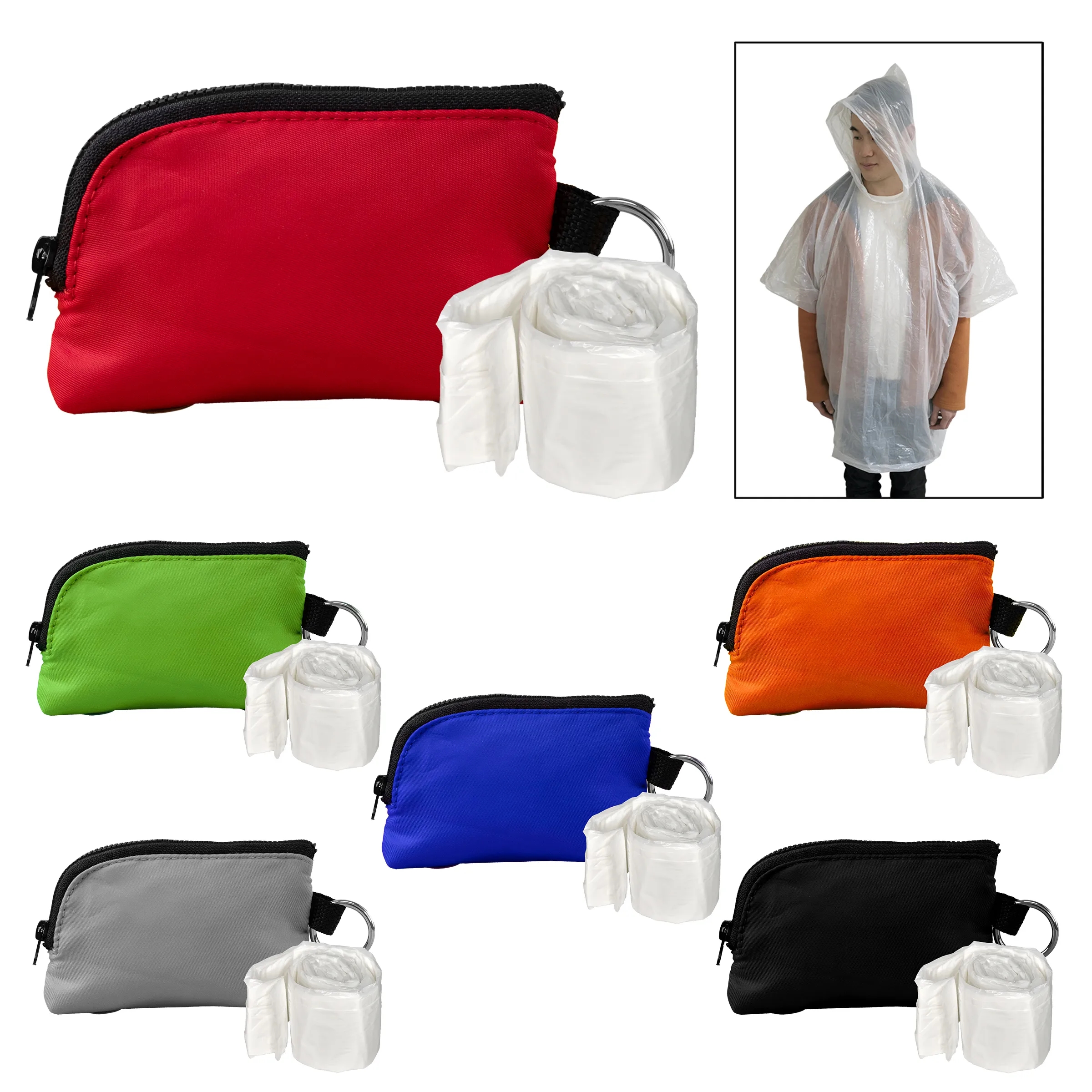 RPET Zip Around Poncho Pouch 13