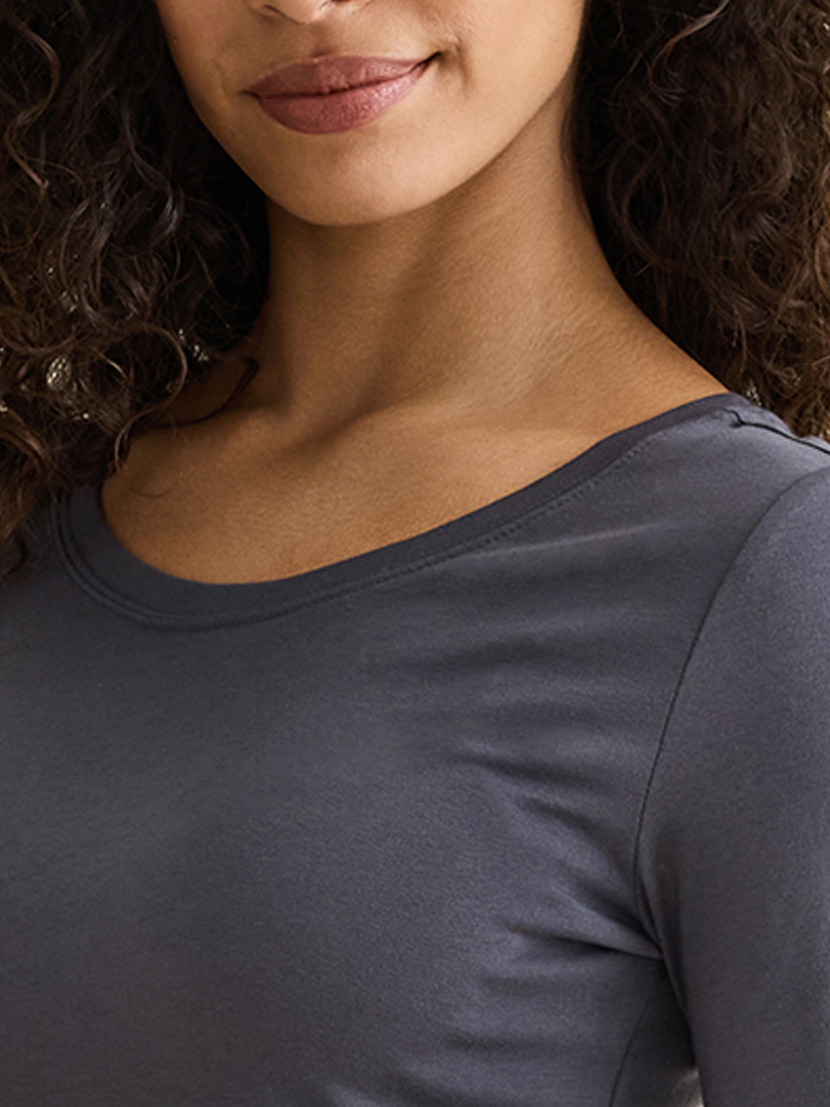 Healing Hands - HH Knits - Women's Pocketless Melissa Long Sleeve Underscrub Tee 10