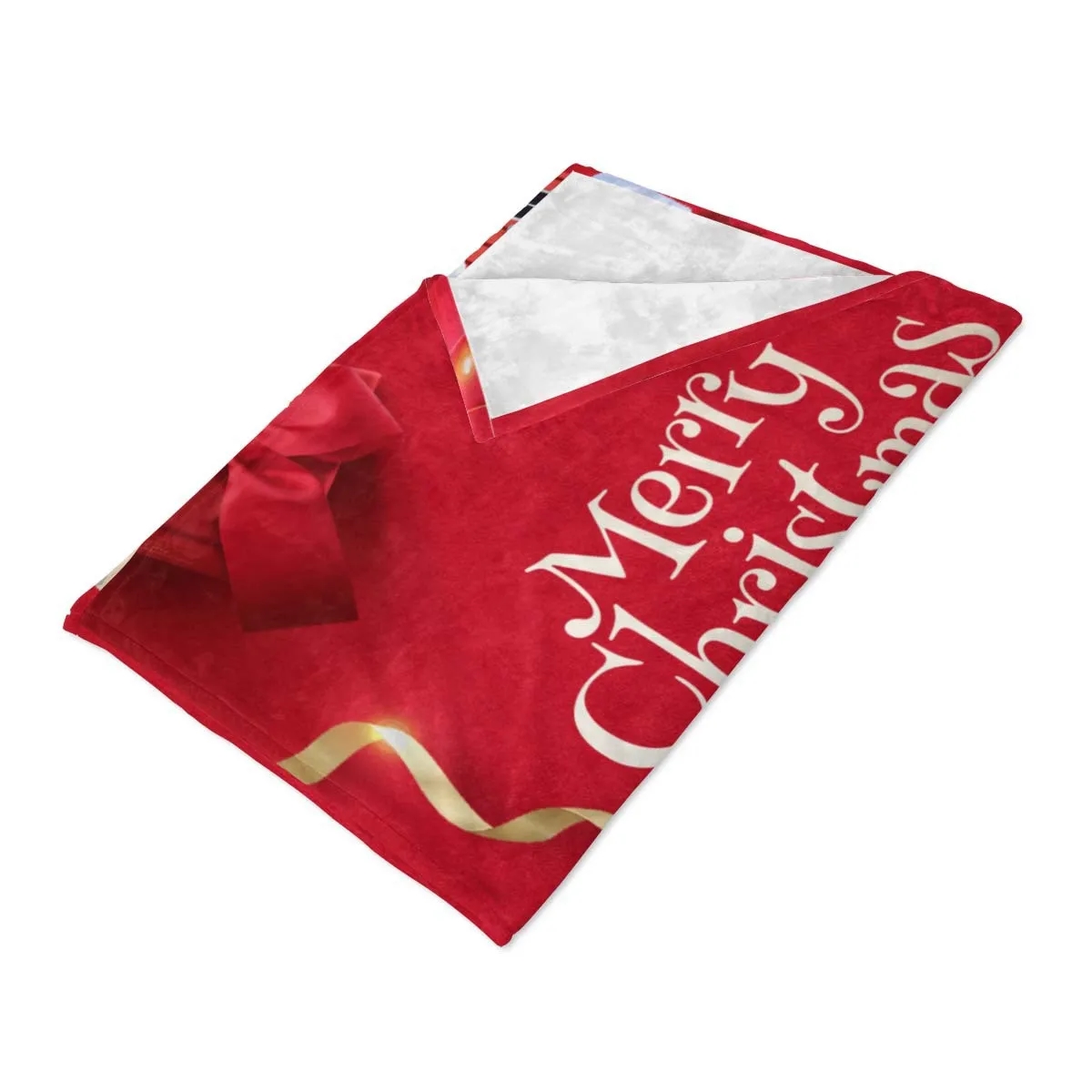 Christmas Thickened Warm Double-Sided Blanket 5