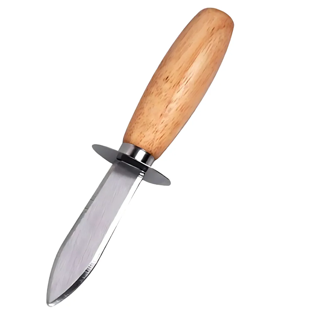 Wood Handle Oyster Shucking Knife 2