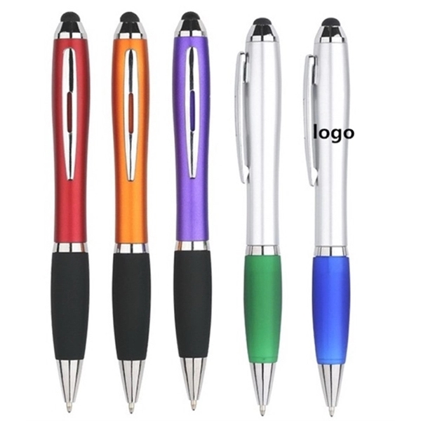 Twist Action Stylus Pen with Rubber Grip 12