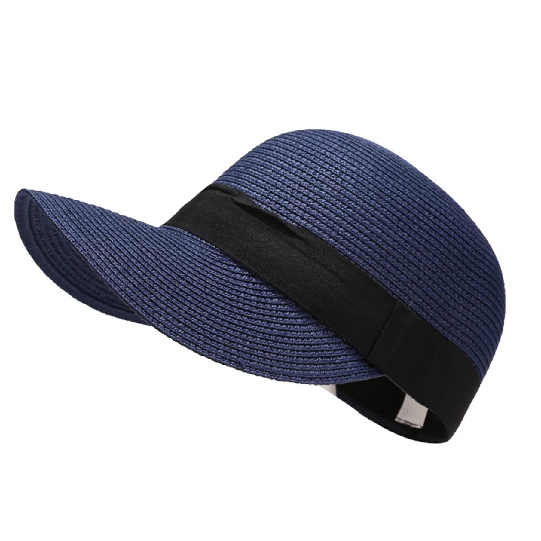 Jute Summer Thin Breathable Lace Cutout Straw Hat 7